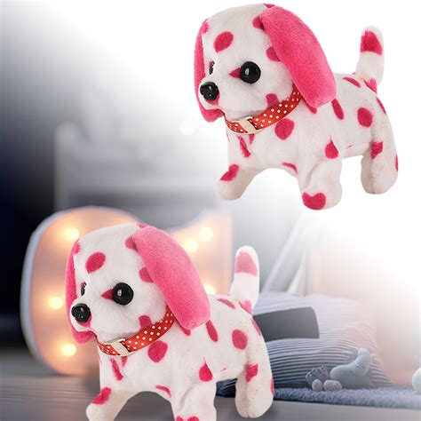 Toys - Interactive Walking Dog with Barking and Tail Wagging Features