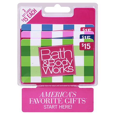 Bath And Body Works 15 T Card 3 Ea T Cards Bassetts Market