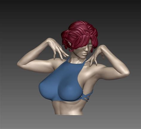 Lovely Girl Beautiful Pose 3d Print Model Anime Cgtrader