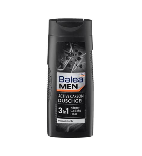 Гель д душа Balea Duschgel MEN Active Carbon 3in1 300 мл ID