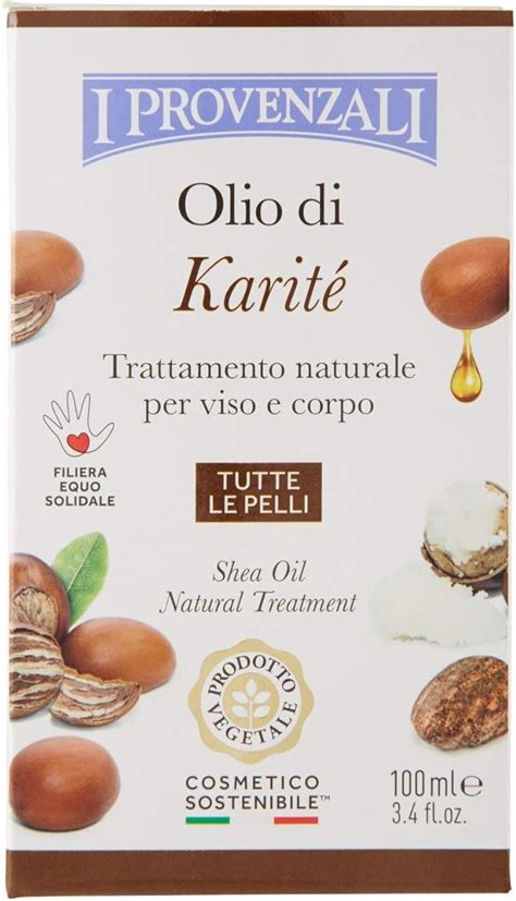 I Provenzali Olio Di Karite Viso Corpo 100ml Amazon It Bellezza