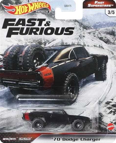 Amazon.com: Hot Wheels Fast & Furious Collection of 1:64 Scale Vehicles ...