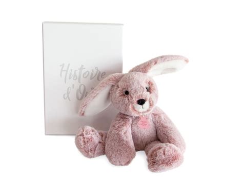 Peluche HISTOIRE D OURS Pink Rabbit Sweety Mousse 25 Cm Worten Pt