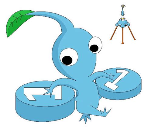 Light Blue Pikmin By Nintendo128 On Deviantart Blue Light Blue Fnaf
