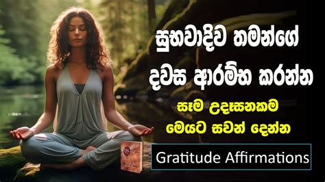 Daily Gratitude Affirmations Positive Affirmation For Successful Life