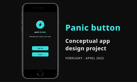 Panic Button App Design on Behance