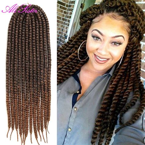 Ombre Havana Mambo Twist Crochet Braids 12 24havana Jumbo Twist Hair Crochet Braids Fauxlocks