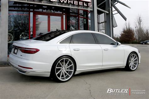 Audi A8L with 22in Vossen CVT Wheels exclusively from Butler Tires and ...