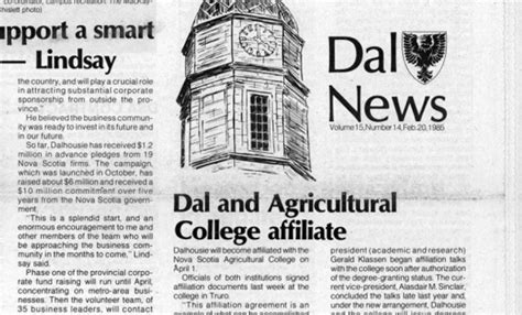 Dal News At 50 Marking Five Decades Of Dalhousie Stories Dal News