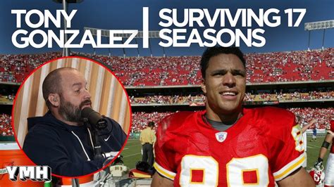 How Tony Gonzalez Survived 17 Seasons In The NFL | Tom Talks Highlight ...