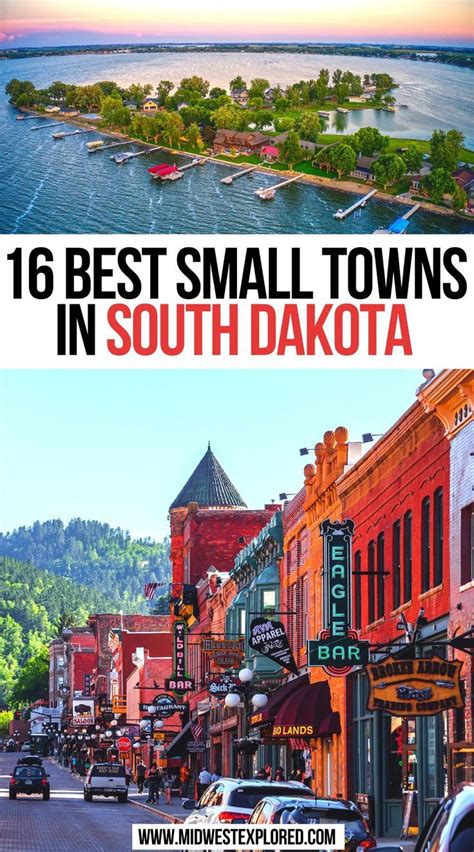 16 Best Small Towns In South Dakota South Dakota Travel South Dakota