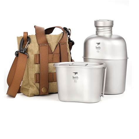 Keith Titanium Ti Canteen Mess Kit For Sale Online Ebay