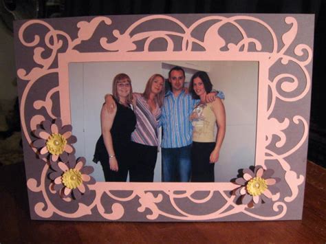 Jacqui J Cricut Flower Shoppe Fancy Frame Friends