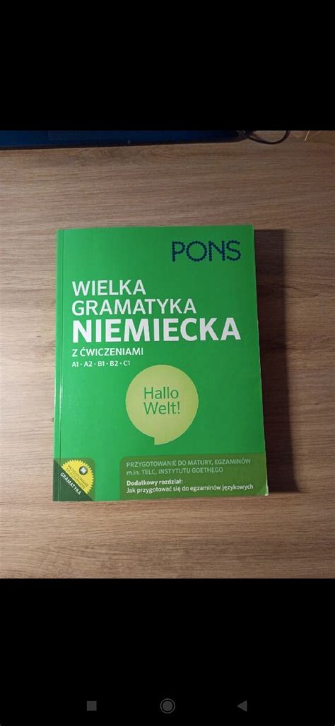 Wielka Gramatyka Niemiecka Z Wiczeniami A C Siedlce Kup Teraz Na