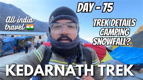 Kedarnath Trek Gauri Kund And Trek Details Day Jethivlogs