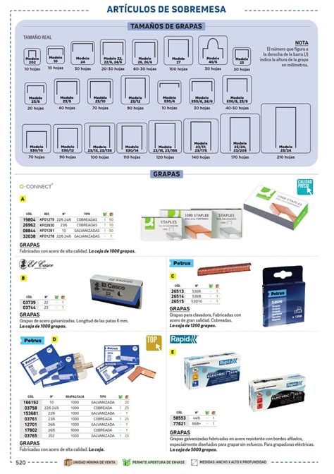 SUMAPEL OFIMATICA S L GRAPAS Q CONNECT Nº10 GALVANIZADAS CAJA DE