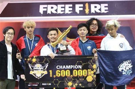 Wajib Tau Sejarah Evos Esport Di Free Fire Ff Indonesia Spin