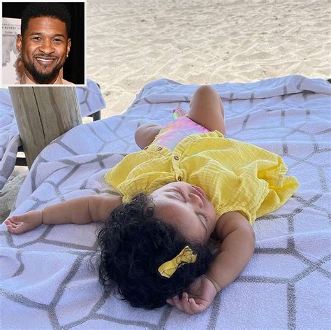 Usher Shares Rare Photo of Daughter Sovereign Bo, 6 Months