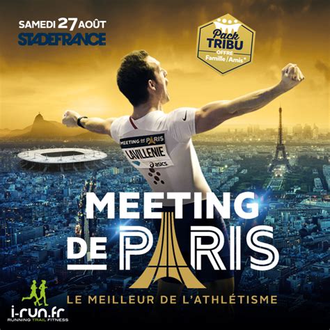 Places Gagner Pour Le Meeting De Paris U Run