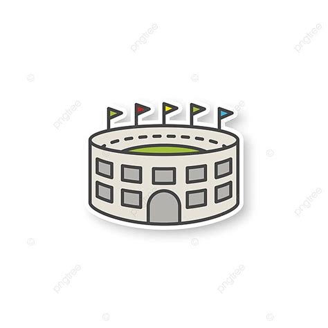 stadium building patch building event label vector building event