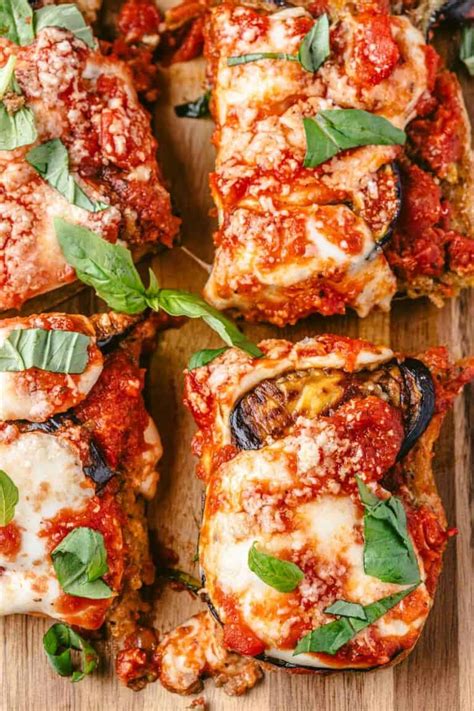 Easy Eggplant Parmesan Sandwich The Mediterranean Dish