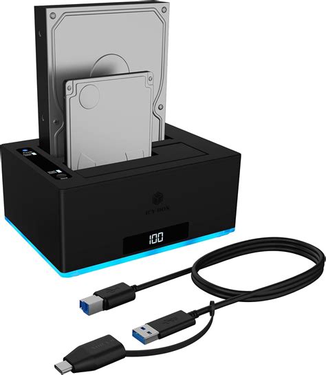 Icy Box Usb Way Hard Drive Docking Station For Inch And