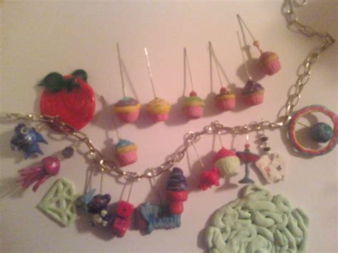 Polymer Clay Variety Charms · A Charms · Molding On Cut Out Keep