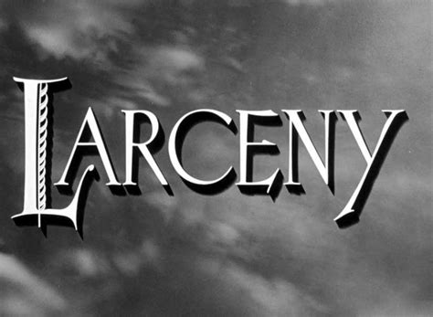 Larceny - 1948 - My Rare Films