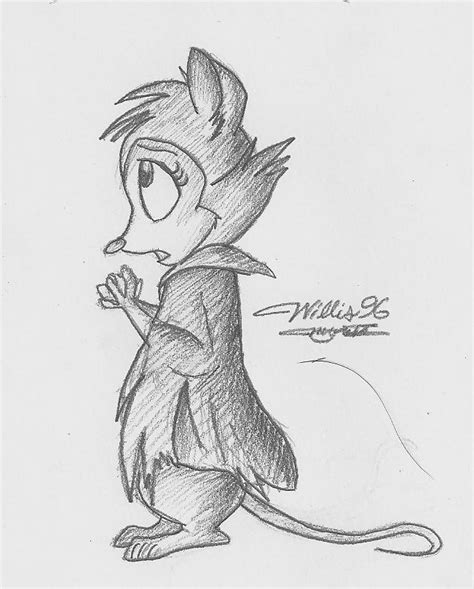 Sketch Mrs Brisby By Willisninety Six On Deviantart