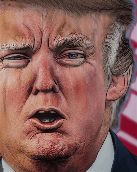 Una Portada De C Mic De Donald Trump Pastel Art Hyper Creative Fabrica