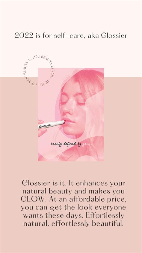 Glossier Ad Set Behance