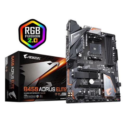 B450 Aorus Elite Rev 1x Key Features Motherboard Gigabyte Global