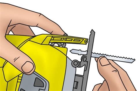 How To Change The Blade Of A Jigsaw Wonkee Donkee Tools