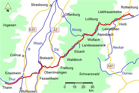 Jakobsweg Von Rottenburg Am Neckar Bis Thann Im Elsass