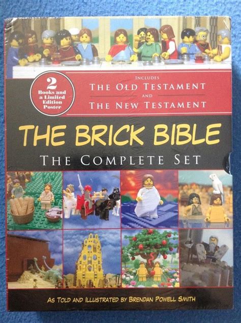 The Brick Bible Complete Set Old And New Testament Brendan Powell Smith New Sealed 1790637876