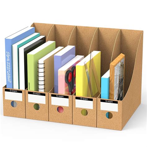 Buy Magazine Files Holder Cardboard Magazine Rack Pack Of With