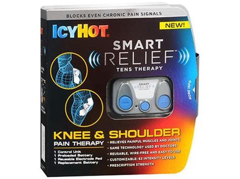 Icy Hot Smart Relief Tens Therapy Knee And Shoulder