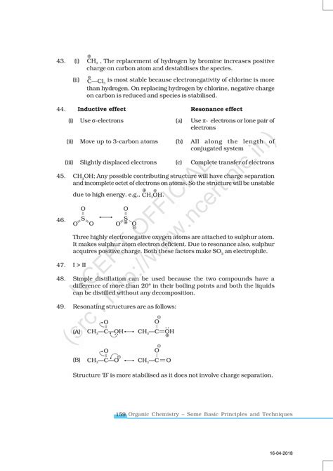 Ncert Exemplar Class 11 Chemistry Solutions Chapter 12 Organic