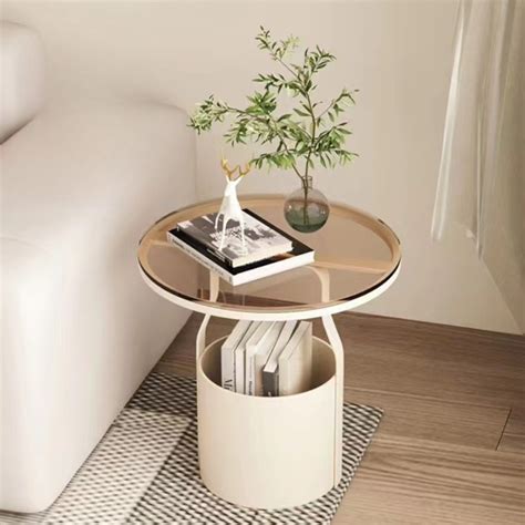 Mini Portable Coffee Table Neat Luxury Console Hall Coffee Table