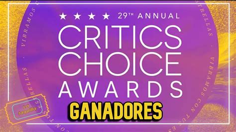 Lista Completa De Los Ganadores De Los Critics Choice Awards 2024 Youtube