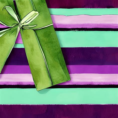 Vintage Romantic Stripe Wrapping Paper · Creative Fabrica