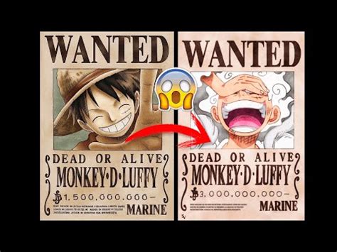 RECOMPENSAS DE LOS MUGIWARA DESPUÉS DE WANO MANGA YouTube