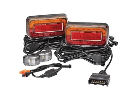 Narva Marine 1224v Led Plug And Play Submersible Trailer Lamp Kit Model 37