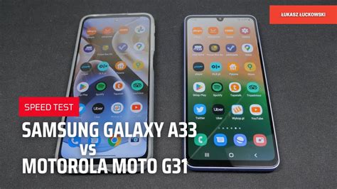 Samsung Galaxy A33 Vs Motorola Moto G31 Speed Test Exynos 1280 Vs Helio G85 Youtube