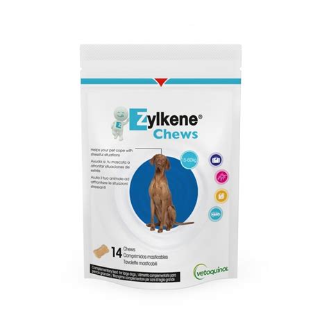 Zylkene Chews Calming Treats For Dogs And Cats Vetoquinol Direct Vet