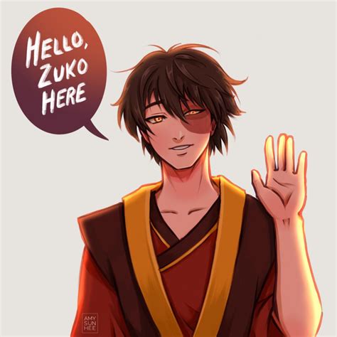 Hello Zuko Here By Amysunhee On Deviantart Avatar Aang Avatar Legend