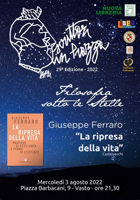 Lectio Magistralis Di Giuseppe Ferraro Sul Tema RIPRENDERSI LA VITA