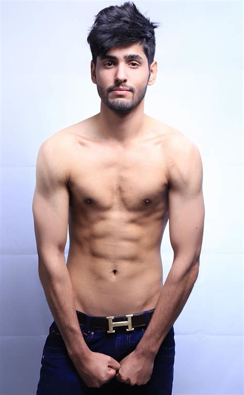 Nabeel Ahmed Khan Fitness And Fashion Model Of Pakistan Asia Abs