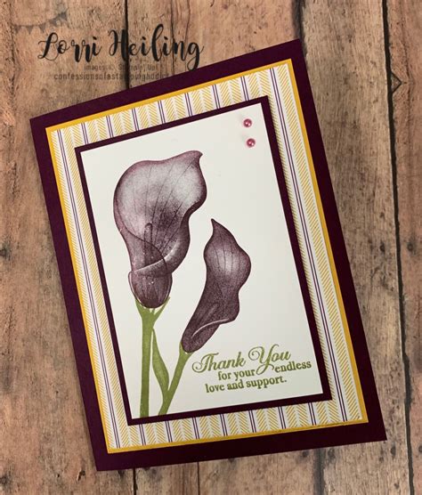 Lasting Lily Cards Confessions Of A Stamping Addict