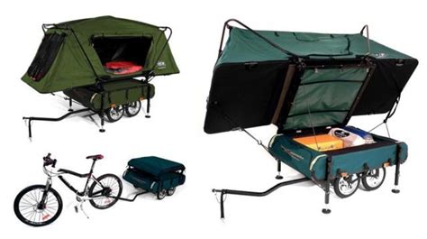 Bike-camper with Oversize Tent Cot - Total Survival